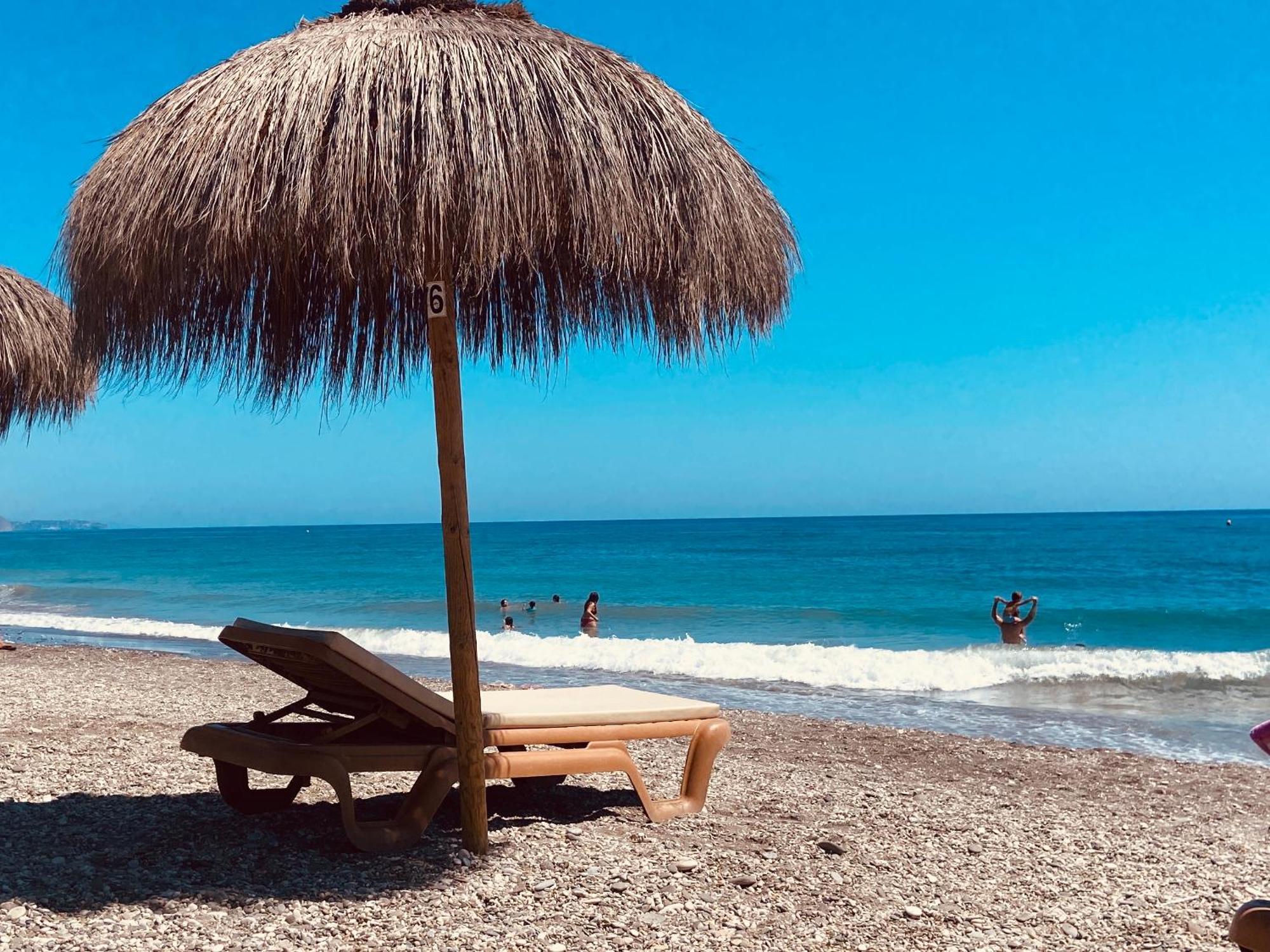 Appartement Escapada Familiar En Torrox Costa A 100M De La Playa, Vistas Al Mar Y Parking Gratis Extérieur photo